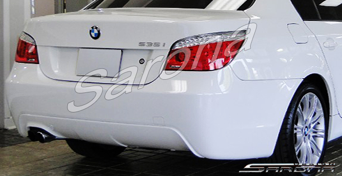 Custom BMW 5 Series  Sedan Rear Bumper (2004 - 2010) - $450.00 (Part #BM-015-RB)